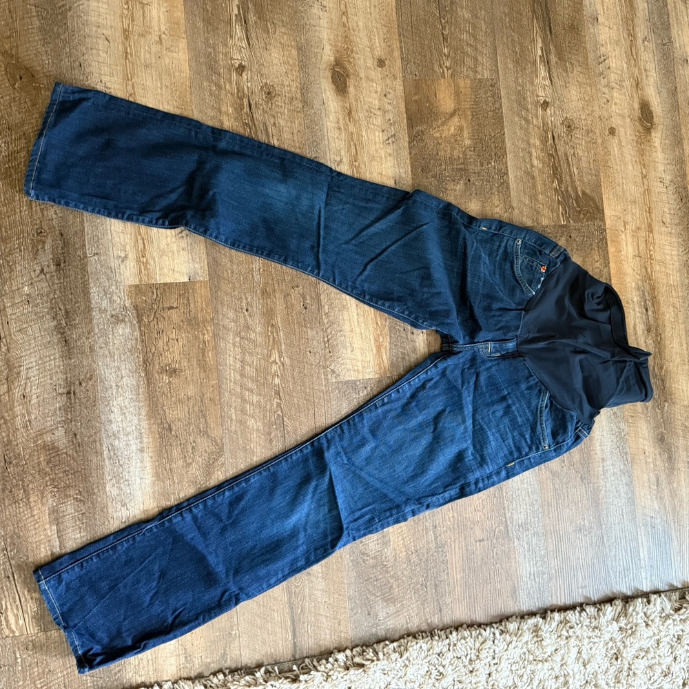 Hudson Maternity Blue Bootcut Denim